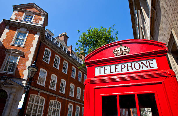 istock Red Telephone Box in London 178156732