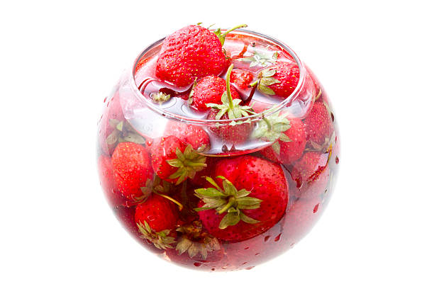 istock Close-up of wet strawberries 178158144