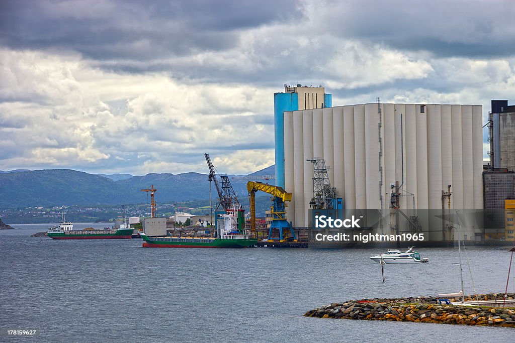 Porto de Stavanger - Foto de stock de Indústria royalty-free