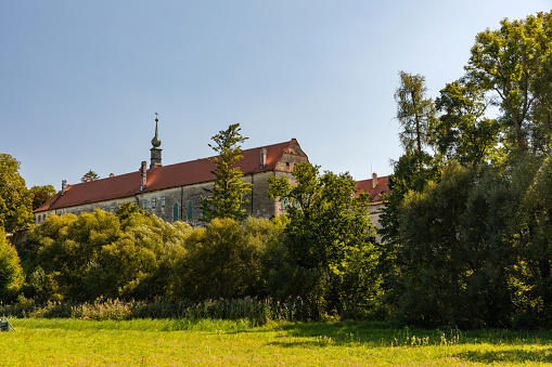 UHERCICE, CZECH REPUBLIC - SEPTEMBER 8;2023: Renaissance and Baroque palace.