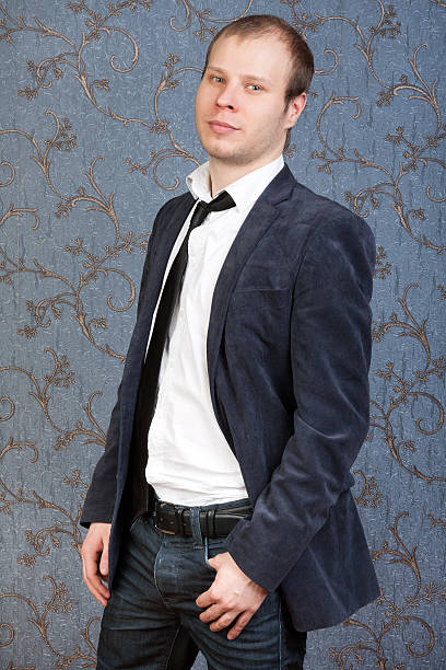 istock Portrait of a Stylish Handsome Young Man Standing 178161277