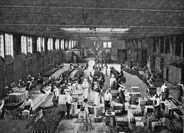 istock Packaging room of a champagne manufacturer 1781625157