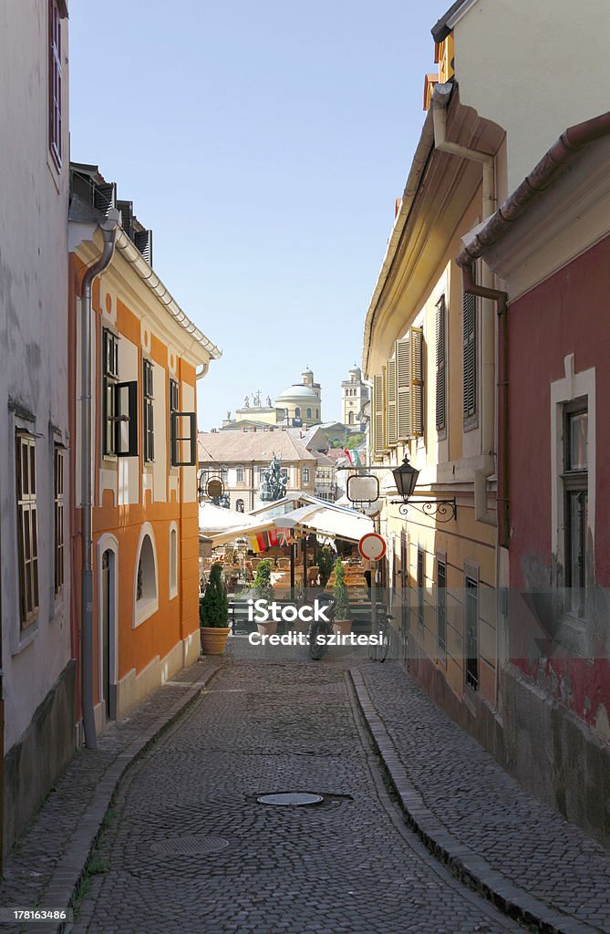 Dobo square, Eger Alley Stock Photo