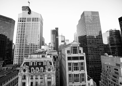 Office Buildings Midtown Manhattan NYC USA.