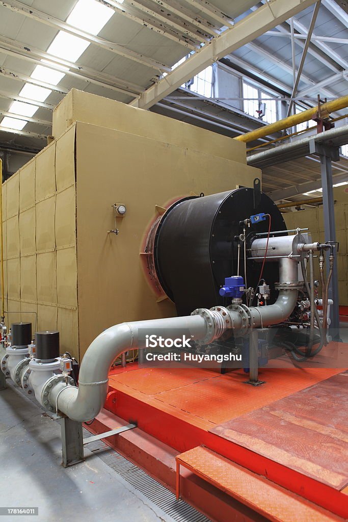 Gas boiler - Lizenzfrei Ausrüstung und Geräte Stock-Foto