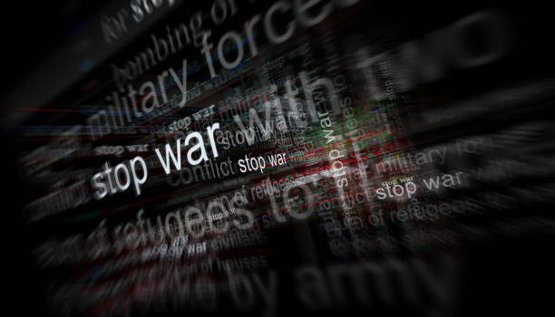 istock Stop war peace and freedom headline titles media 3d illustration 1781648742