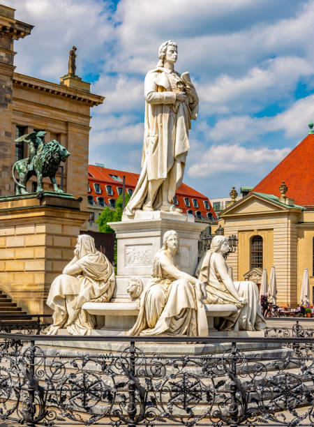 istock Schiller monument on Gendarmenmarkt square, Berlin, Germany 1781660948