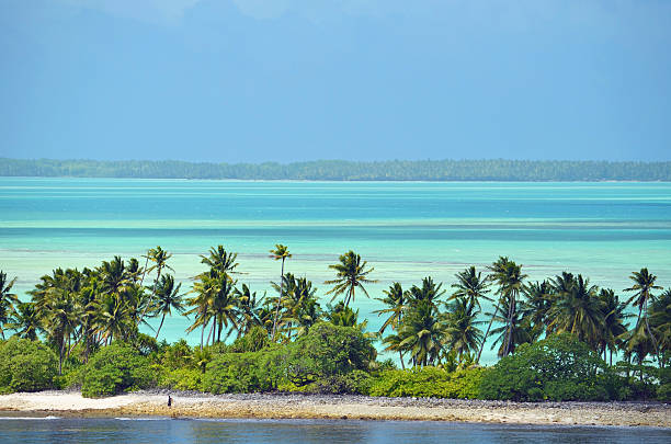Fanning Island, Republic of Kiribati stock photo
