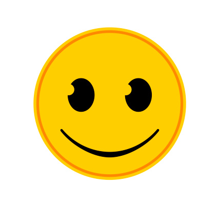 Illustration of a Happy Emoticon