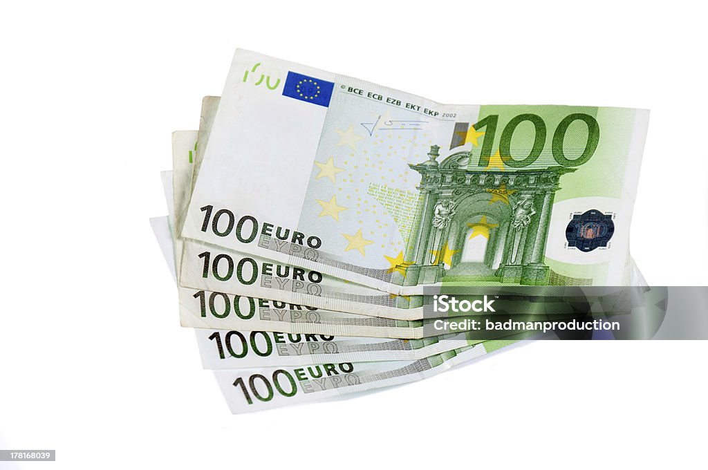 Hundert euro - Lizenzfrei Geldschein Stock-Foto