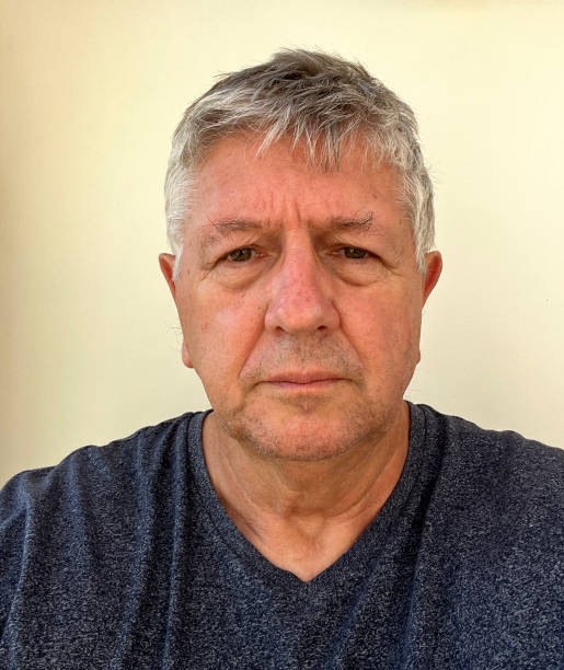 istock Senior Caucasian man selfie indoors 1781687056