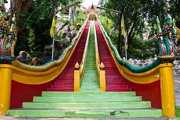 istock Long stairs Statue in Thailand 178170450