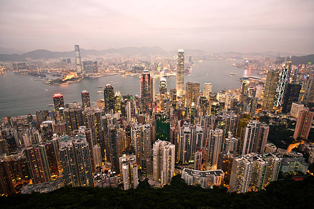 istock Hong Kong view from Victoria Peak 178171673
