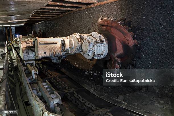 Coal Extractionmine Excavator Stock Photo - Download Image Now - Coal Mine, Mining - Natural Resources, Conveyor Belt