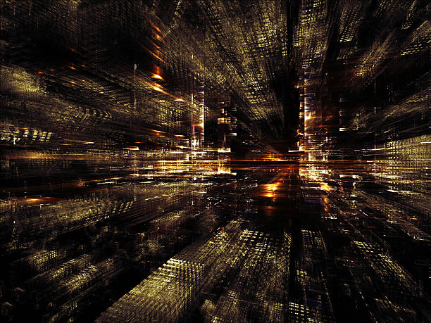 istock Perspectives of Fractal Metropolis 178175528