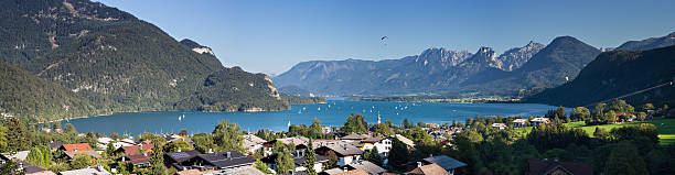 istock Lake Wolfgang as seen from Sankt Gilgen 178175677
