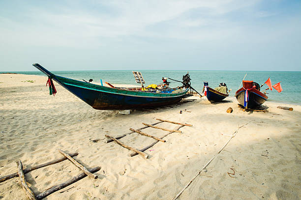 istock Fishing boat park seaside 178176374