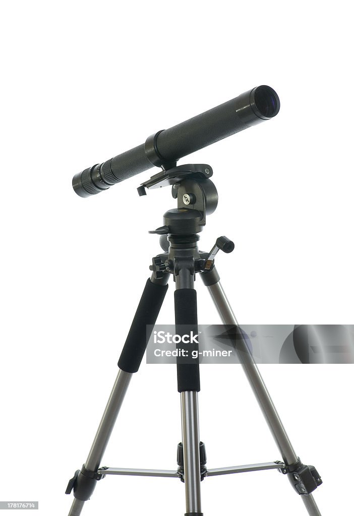 Телескоп и штатив - Стоковые фото Астрономический телескоп роялти-фри