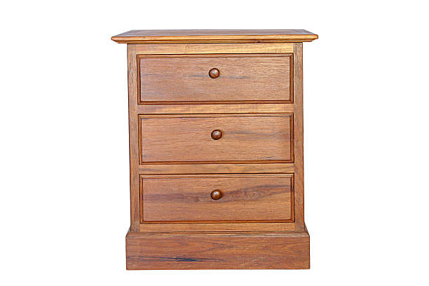 istock Wooden cabinet isolated 178177455
