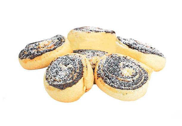 istock Homemade cookie roll with poppy 178177472
