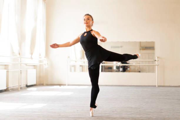 istock professional ballerina dancer doing ballet dance moves on a master class 1781775050