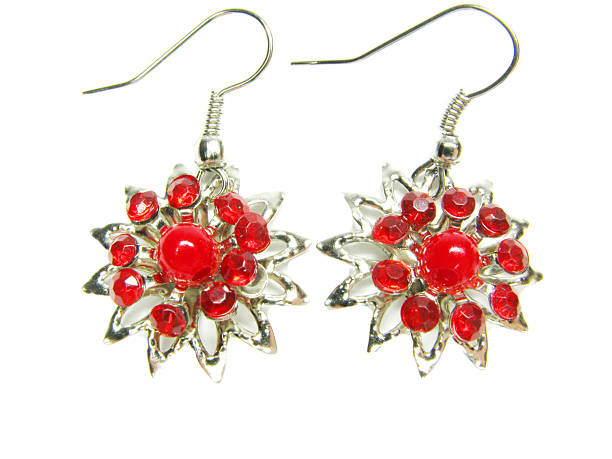 istock jewelry earrings with bright crystals 178178048