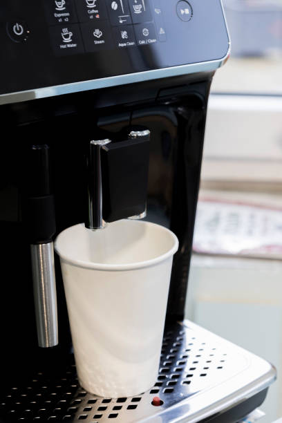 istock A machine for making strong coffee at home. Delicious coffee 1781782929