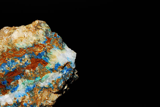 istock minerals azurite and malachite with magnsesit detail 178178779