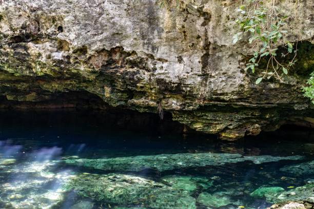 istock the water is crystal and clear in a cave by itself 1781797915