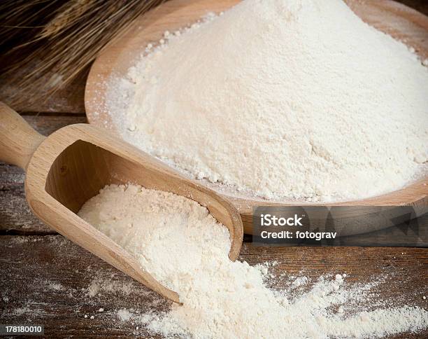 Flour Stock Photo - Download Image Now - Bakery, Bread, Flour