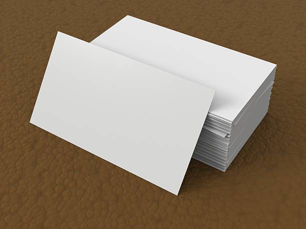 пустой buisness карты - index card paper clip paper blank стоковые фото и изображения