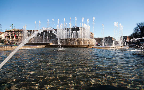 istock Fountain at Sforza Castle in Milan 178180713