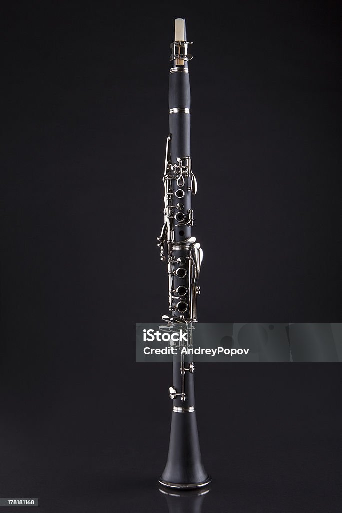 Close-up di Clarinet - Foto stock royalty-free di Ancia