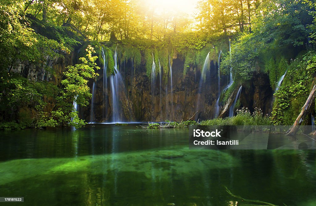 plitvice plitvice park in Croatia Beauty In Nature Stock Photo