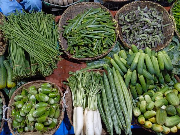 istock Fresh vegetable in village market. 1781830558