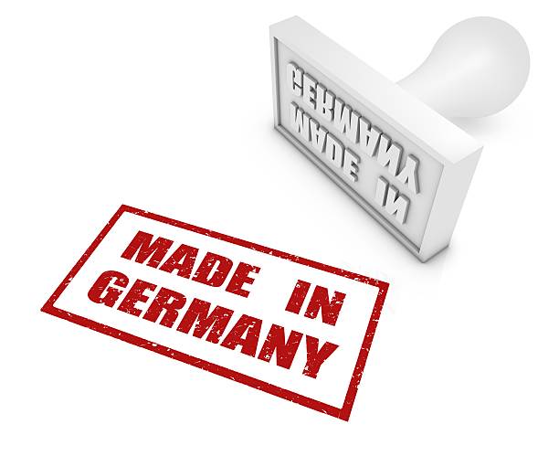 Made in Germany stock photo
