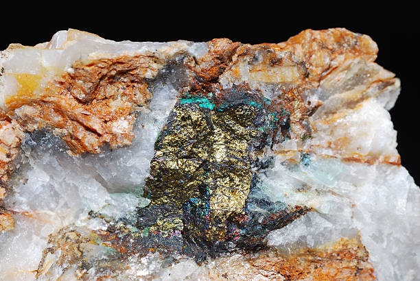 istock minerals detail with pyrite and quartz 178184769
