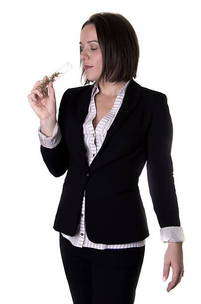 istock Woman smelling parfum 178184835