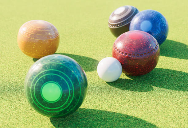 istock Lawn Bowls On Green Grass 1781855780