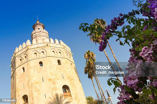 Torre Del Oro Seville Spain Stock Photo - Download Image Now - Torre Del Oro, Seville, Andalusia