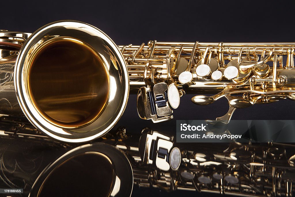 Trompete - Lizenzfrei Blechblasinstrument Stock-Foto