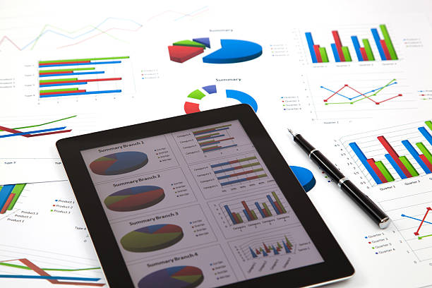 istock business workplace with stock market data 178188596