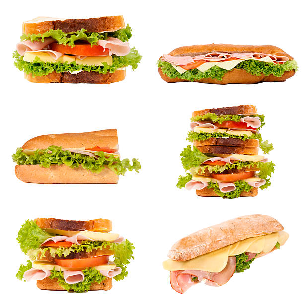 Sandwiches isolated