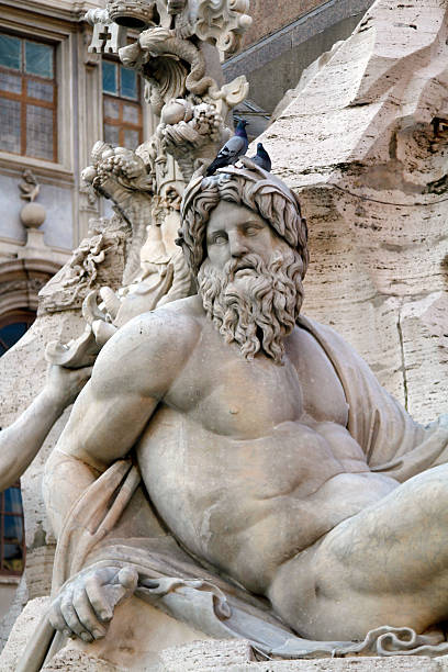 istock Fountain of the four Rivers statues 178193073