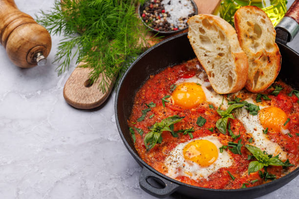 istock Delicious shakshuka breakfast in a pan 1781951973