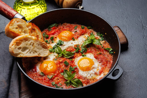 istock Delicious shakshuka breakfast in a pan 1781953082