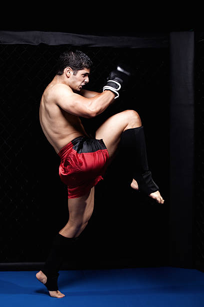 istock Mixed martial artist before a fight 178197666