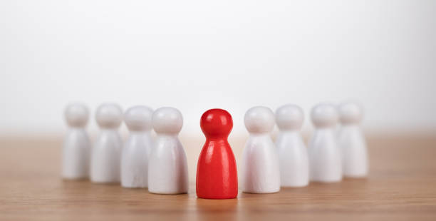 istock Happy and enjoy Stand out from the crowd and different creative idea concepts, Hierarchy, power,One different on better, higher level. Individuality. Unique. Management and leadership concept. 1781985713