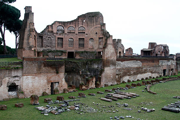 istock Palatino ruins in Rome, Italy 178200481
