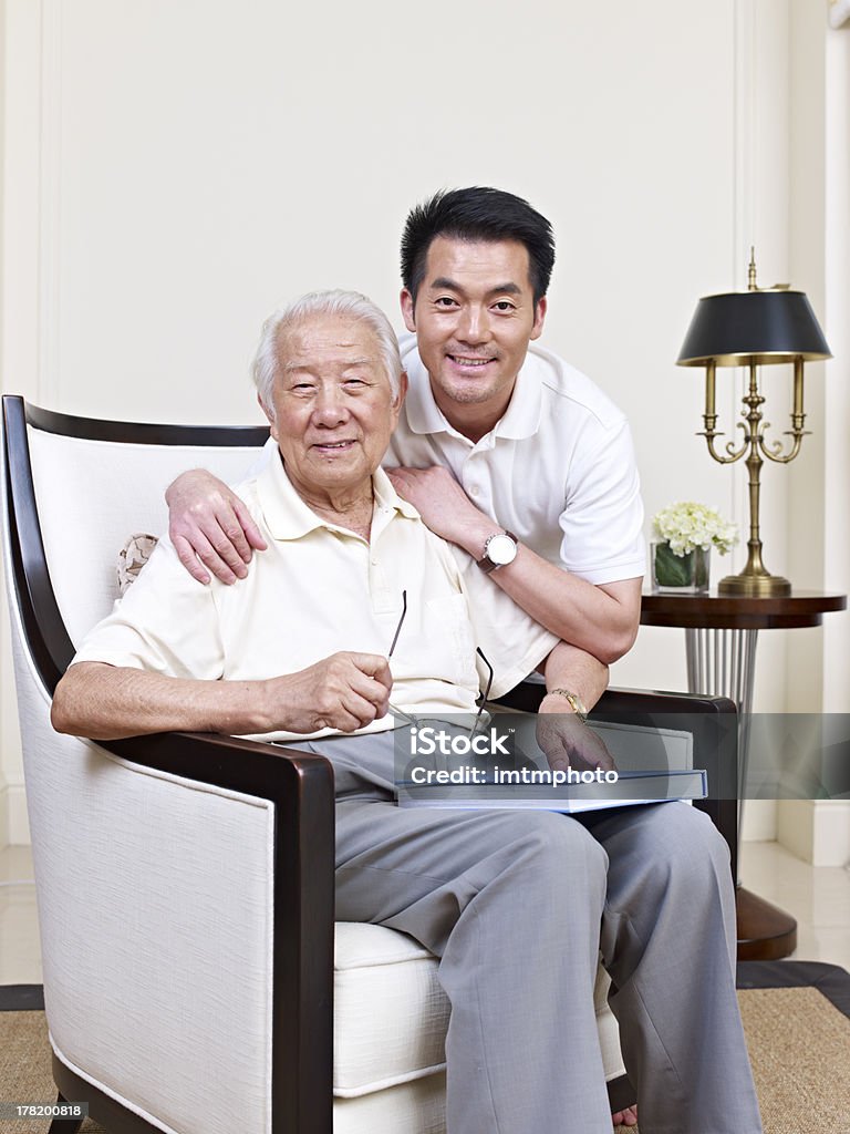 Père et fils - Photo de Adulte libre de droits